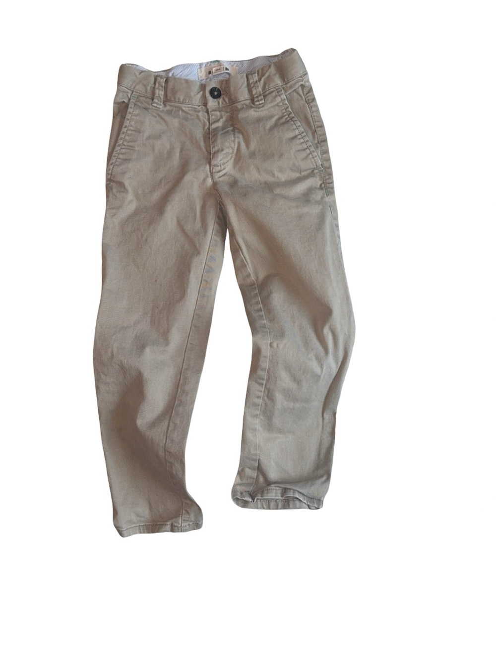 Mini Boden Boys' Light Beige Chinos